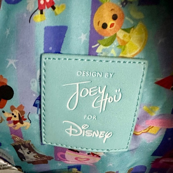 NWT Disney Parks Attractions Joey Chou Blue Backpack Minnie Ear Headband Bundle - Picture 8 of 12